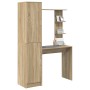 Escritorio con Almacenamiento Roble Sonoma Madera Elaborada | Foro24.es | Tu tienda online para hogar, jardín y más Foro24.es