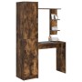 Escritorio con Almacenamiento Roble Ahumado Madera Elaborada | Foro24.es | Tu tienda online para hogar, jardín y más Foro24.es