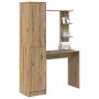 Escritorio con Almacenamiento Roble Artesanal Madera Elaborada | Foro24.es | Tu tienda online para hogar, jardín y más Foro24.es