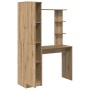 Escritorio con Almacenamiento Roble Artesanal Madera Elaborada | Foro24.es | Tu tienda online para hogar, jardín y más Foro24.es
