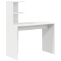 Escritorio con Almacenamiento Blanco Madera Elaborada | Foro24.es | Tu tienda online para hogar, jardín y más Foro24.es