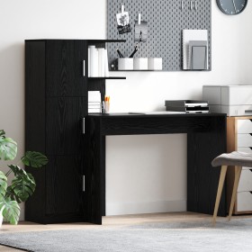 Comprar Escritorio con almacenamiento de roble