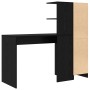 Escritorio con almacenamiento de roble negro y madera de calidad | Foro24.es | Tu tienda online para hogar, jardín y más Foro24.es