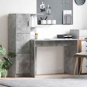 Comprar Escritorio con Almacenamiento Gris