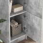 Escritorio con Almacenamiento Gris Concreto Madera Elaborada | Foro24.es | Tu tienda online para hogar, jardín y más Foro24.es