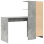 Escritorio con Almacenamiento Gris Concreto Madera Elaborada | Foro24.es | Tu tienda online para hogar, jardín y más Foro24.es