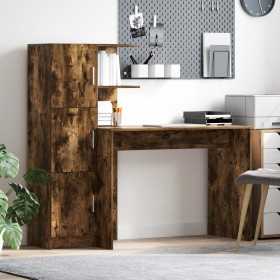 Comprar Escritorio con Almacenamiento de Roble
