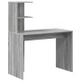 Escritorio con almacenamiento Gris Sonoma Madera Elaborada | Foro24.es | Tu tienda online para hogar, jardín y más Foro24.es