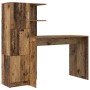 Escritorio con Almacenamiento Madera Reciclada Madera Elaborada | Foro24.es | Tu tienda online para hogar, jardín y más Foro24.es