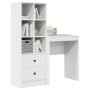 Escritorio con Almacenamiento Blanco Madera Ingenierizada | Foro24.es | Tu tienda online para hogar, jardín y más Foro24.es