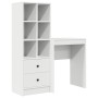 Escritorio con Almacenamiento Blanco Madera Ingenierizada | Foro24.es | Tu tienda online para hogar, jardín y más Foro24.es