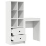 Escritorio con Almacenamiento Blanco Madera Ingenierizada | Foro24.es | Tu tienda online para hogar, jardín y más Foro24.es