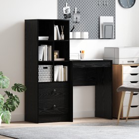 Comprar Escritorio con Almacenamiento Roble Negro