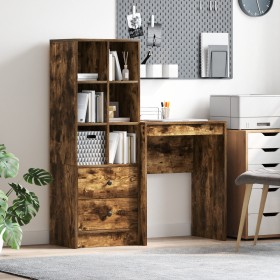 Comprar Escritorio con almacenamiento de roble
