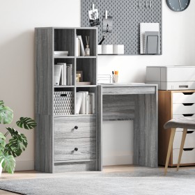 Comprar Escritorio con Almacenamiento Gris Sonoma
