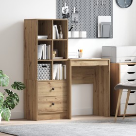 Comprar Escritorio con Almacenamiento Roble