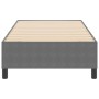 Cama box spring tela de pana gris claro 90x200 cm | Foro24.es | Tu tienda online para hogar, jardín y más Foro24.es