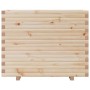 Jardinera madera maciza de pino 90x60x72,5 cm en Macetas y jardineras | Comprar online en Foru.es