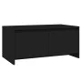 Mesa de centro madera de ingeniería negra 90x50x41,5 cm de vidaXL, Mesas de centro - Ref: Foro24-809819, Precio: 60,75 €, Des...