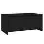 Mesa de centro madera de ingeniería negra 90x50x41,5 cm de vidaXL, Mesas de centro - Ref: Foro24-809819, Precio: 61,38 €, Des...