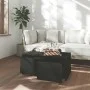Mesa de centro madera de ingeniería negra 90x50x41,5 cm de vidaXL, Mesas de centro - Ref: Foro24-809819, Precio: 60,75 €, Des...