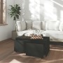 Mesa de centro madera de ingeniería negra 90x50x41,5 cm de vidaXL, Mesas de centro - Ref: Foro24-809819, Precio: 61,38 €, Des...