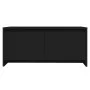 Mesa de centro madera de ingeniería negra 90x50x41,5 cm de vidaXL, Mesas de centro - Ref: Foro24-809819, Precio: 60,75 €, Des...