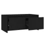Mesa de centro madera de ingeniería negra 90x50x41,5 cm de vidaXL, Mesas de centro - Ref: Foro24-809819, Precio: 60,75 €, Des...