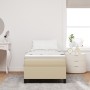 Cama con Base de Caja con Colchón Beige Individual Tela de Corduroy | Foro24.es | Tu tienda online para hogar, jardín y más Foro24.es
