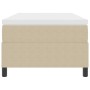 Cama con Base de Caja con Colchón Beige Individual Tela de Corduroy | Foro24.es | Tu tienda online para hogar, jardín y más Foro24.es
