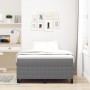 Cama con Box Spring y Colchón Gris Claro Pequeña de Tela de Corduroy de , Camas y somieres - Ref: Foro24-3337452, Precio: 367...
