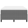 Cama con Box Spring y Colchón Gris Claro Pequeña de Tela de Corduroy de , Camas y somieres - Ref: Foro24-3337452, Precio: 367...