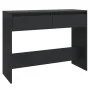 Black engineered wood console table 100x35x76.5 cm by vidaXL, Side tables - Ref: Foro24-809837, Price: 64,57 €, Discount: %