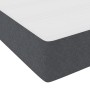 Cama box spring con colchón gris oscuro pequeña doble tela de corduroy | Foro24.es | Tu tienda online para hogar, jardín y más Foro24.es