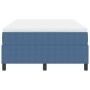 Cama con Somier y Colchón Azul Doble Pequeña Tela de Pana | Foro24.es | Tu tienda online para hogar, jardín y más Foro24.es