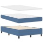 Cama Box Spring con Colchón Azul 120x200 cm Tela de Corduroy | Foro24.es | Tu tienda online para hogar, jardín y más Foro24.es
