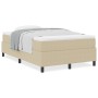 Cama con Somier con Colchón Beige 120x200 cm Tela de Corduroy | Foro24.es | Tu tienda online para hogar, jardín y más Foro24.es