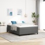 Cama con Box Spring con Colchón Gris Claro 140x200 cm Tela de Terciopelo de , Camas y somieres - Ref: Foro24-3337462, Precio:...