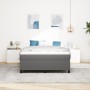 Cama con Box Spring con Colchón Gris Claro 140x200 cm Tela de Terciopelo de , Camas y somieres - Ref: Foro24-3337462, Precio:...