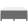 Cama con Box Spring con Colchón Gris Claro 140x200 cm Tela de Terciopelo de , Camas y somieres - Ref: Foro24-3337462, Precio:...