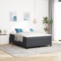 Cama Box Spring con Colchón Gris Oscuro 140x200 cm Tela de Corduroy de , Camas y somieres - Ref: Foro24-3337463, Precio: 379,...