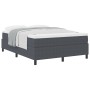 Cama Box Spring con Colchón Gris Oscuro 140x200 cm Tela de Corduroy de , Camas y somieres - Ref: Foro24-3337463, Precio: 379,...