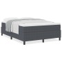 Cama Box Spring con Colchón Gris Oscuro 140x200 cm Tela de Corduroy de , Camas y somieres - Ref: Foro24-3337463, Precio: 379,...