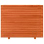Jardinera madera maciza de pino marrón cera 90x60x72,5 cm en Macetas y jardineras | Comprar online en Foru.es