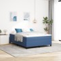 Cama con Box Spring y Colchón Azul 140x200 cm de Tela de Terciopelo | Foro24.es | Tu tienda online para hogar, jardín y más Foro24.es