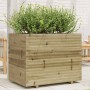 Jardinera madera de pino impregnada 90x60x72,5 cm en Macetas y jardineras | Comprar online en Foru.es