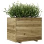 Jardinera madera de pino impregnada 90x60x72,5 cm en Macetas y jardineras | Comprar online en Foru.es