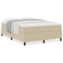 Cama Box Spring con Colchón Verde Claro Gris 160x200 cm Tela de Corduroy | Foro24.es | Tu tienda online para hogar, jardín y más Foro24.es