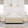 Cama Box Spring con Colchón Verde Claro Gris 160x200 cm Tela de Corduroy | Foro24.es | Tu tienda online para hogar, jardín y más Foro24.es