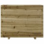 Jardinera madera de pino impregnada 90x60x72,5 cm en Macetas y jardineras | Comprar online en Foru.es